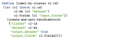 label-by-cluster